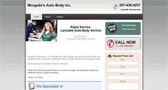 Desktop Screenshot of lansdaleautobody.com
